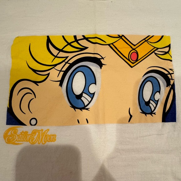Sailor Moon Men’s/Unisex White T-Shirt Size Small - Picture 3 of 12